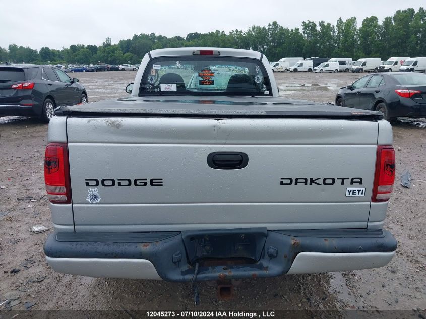 2003 Dodge Dakota VIN: 1D7FL36X33S136662 Lot: 12045273