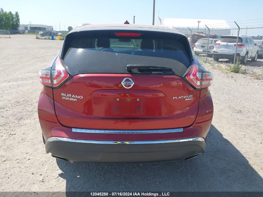 2015 Nissan Murano VIN: 5N1AZ2MH4FN246739 Lot: 12045280