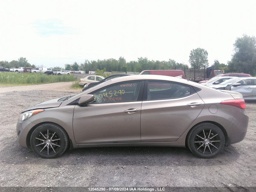 2013 Hyundai Elantra VIN: 5NPDH4AE4DH305408 Lot: 12045290