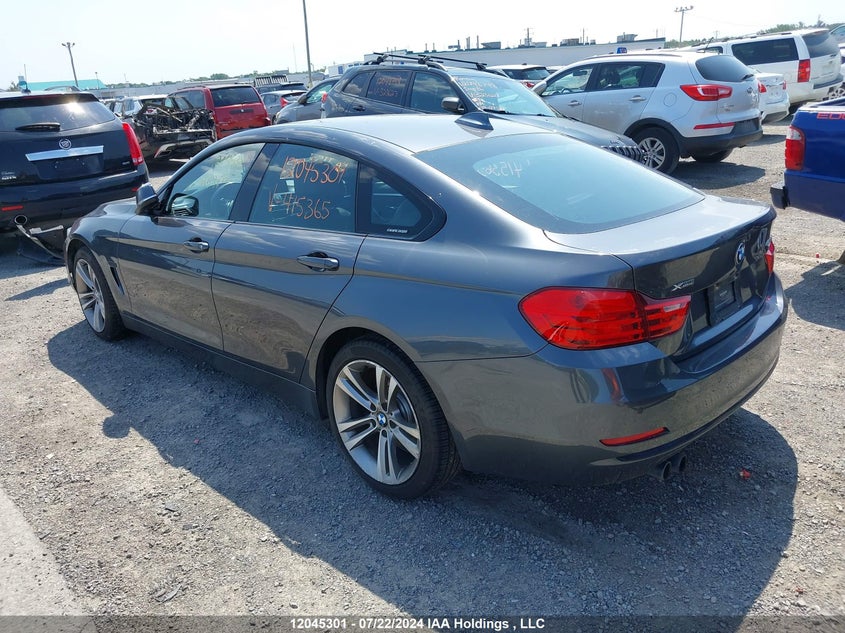 2015 BMW 4 Series VIN: WBA4A7C52FD415365 Lot: 12045301