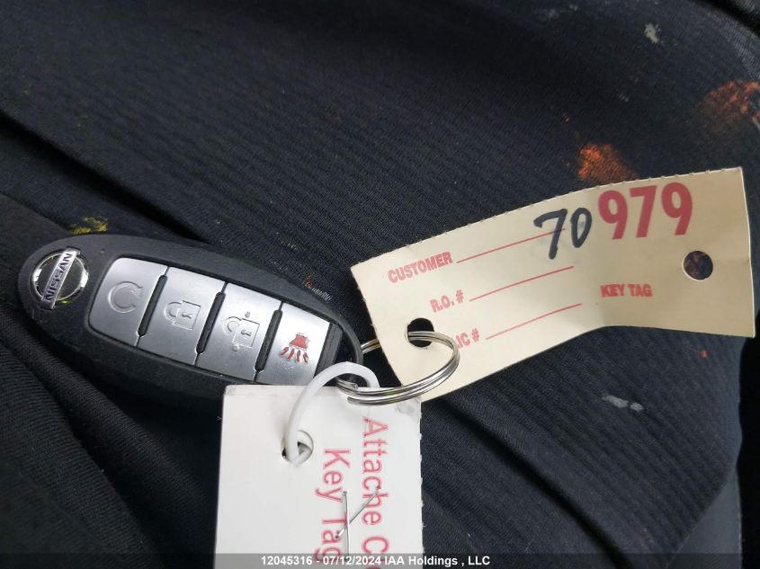 2019 Nissan Rogue VIN: 5N1AT2MT9KC709552 Lot: 12045316