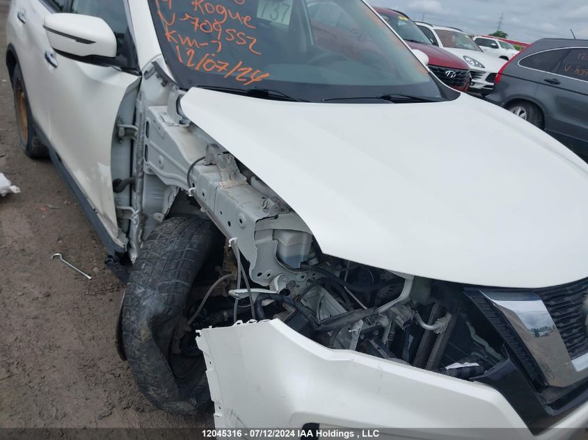 2019 Nissan Rogue VIN: 5N1AT2MT9KC709552 Lot: 12045316