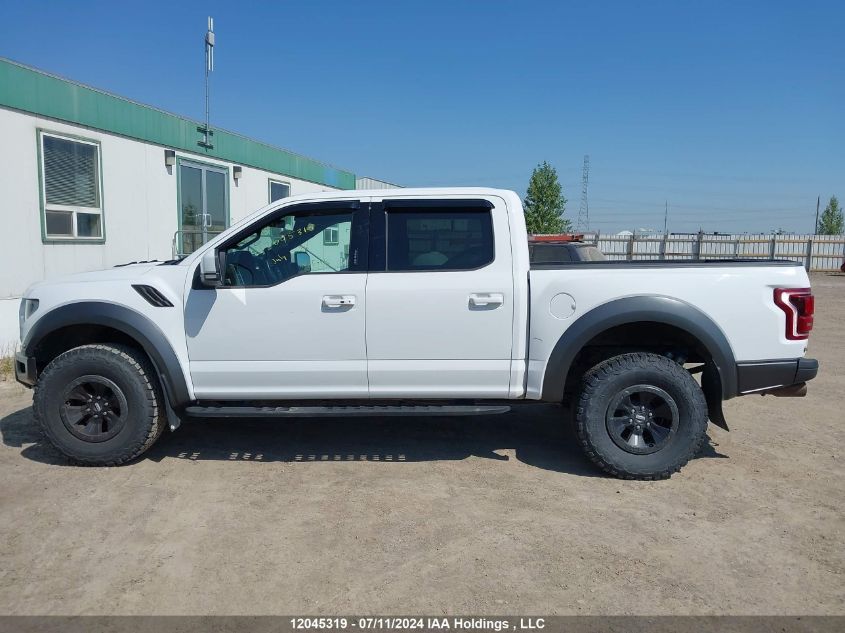 2018 Ford F150 Raptor VIN: 1FTFW1RG3JFC33836 Lot: 12045319