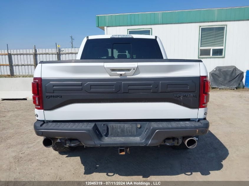 2018 Ford F150 Raptor VIN: 1FTFW1RG3JFC33836 Lot: 12045319