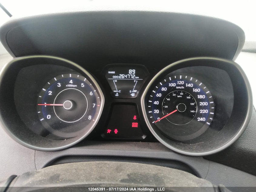 2013 Hyundai Elantra VIN: 5NPDH4AE7DH325295 Lot: 12045391