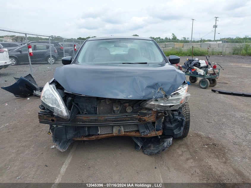 2013 Nissan Sentra VIN: 3N1AB7AP1DL650227 Lot: 12045396