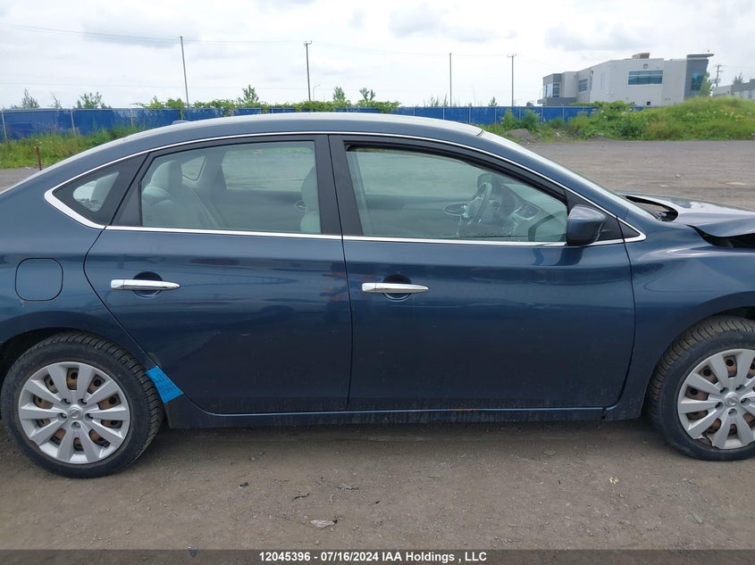 2013 Nissan Sentra VIN: 3N1AB7AP1DL650227 Lot: 12045396