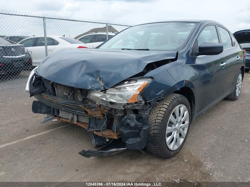 2013 Nissan Sentra VIN: 3N1AB7AP1DL650227 Lot: 12045396