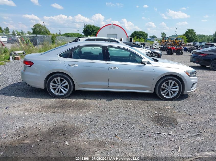 2021 Volkswagen Passat Highline VIN: 1VWBA7A37MC003681 Lot: 12045398