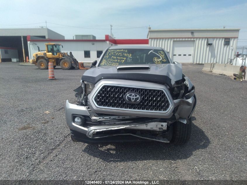 2019 Toyota Tacoma Double Cab/Sr5/Trd Sport/Trd Off Road VIN: 5TFDZ5BN8KX040219 Lot: 12045403