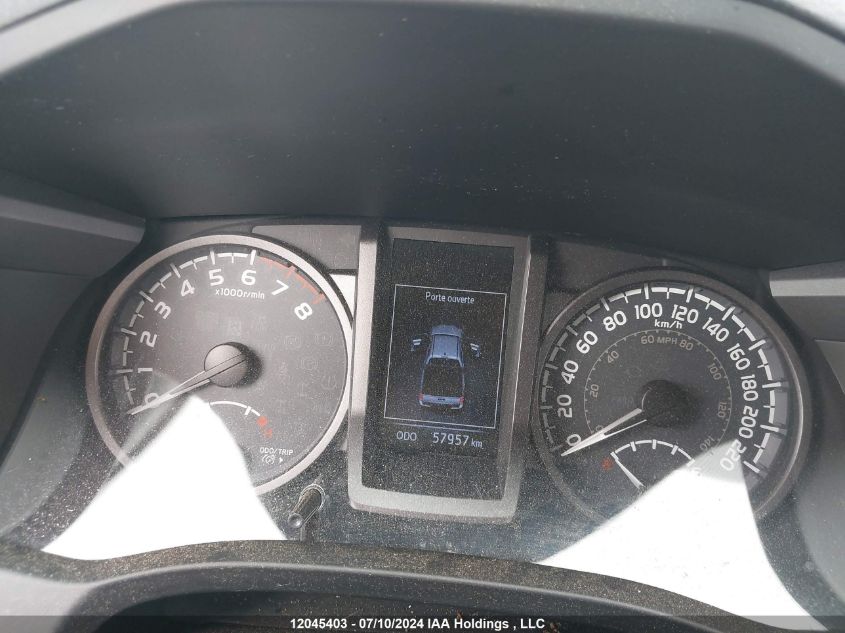 2019 Toyota Tacoma Double Cab/Sr5/Trd Sport/Trd Off Road VIN: 5TFDZ5BN8KX040219 Lot: 12045403