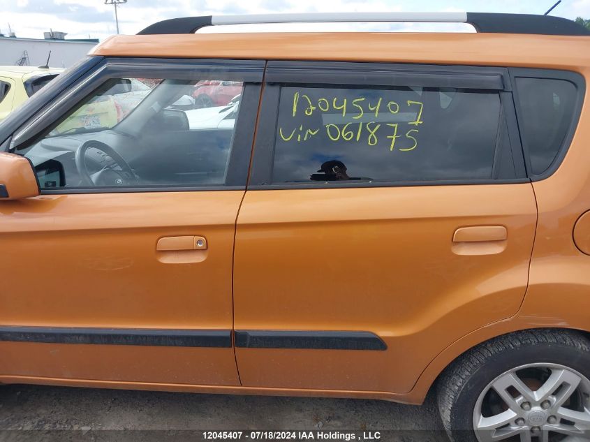 2010 Kia Soul VIN: KNDJT2A23A7061875 Lot: 12045407
