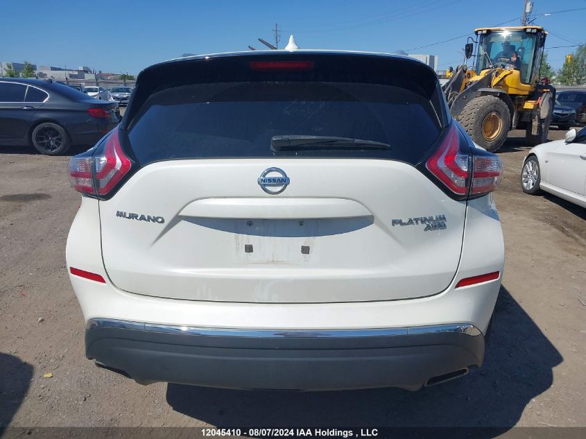 2018 Nissan Murano VIN: 5N1AZ2MH3JN193945 Lot: 12045410