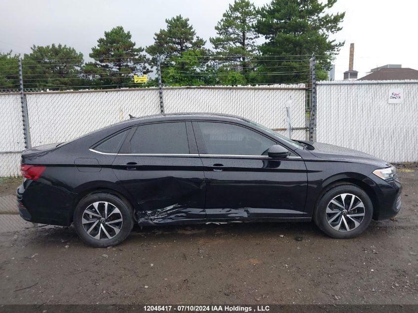 2023 Volkswagen Jetta VIN: 3VWCM7BU0PM009473 Lot: 12045417