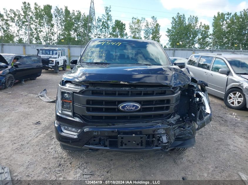 2022 Ford F150 Supercrew VIN: 1FTEW1EP9NKE84391 Lot: 12045419