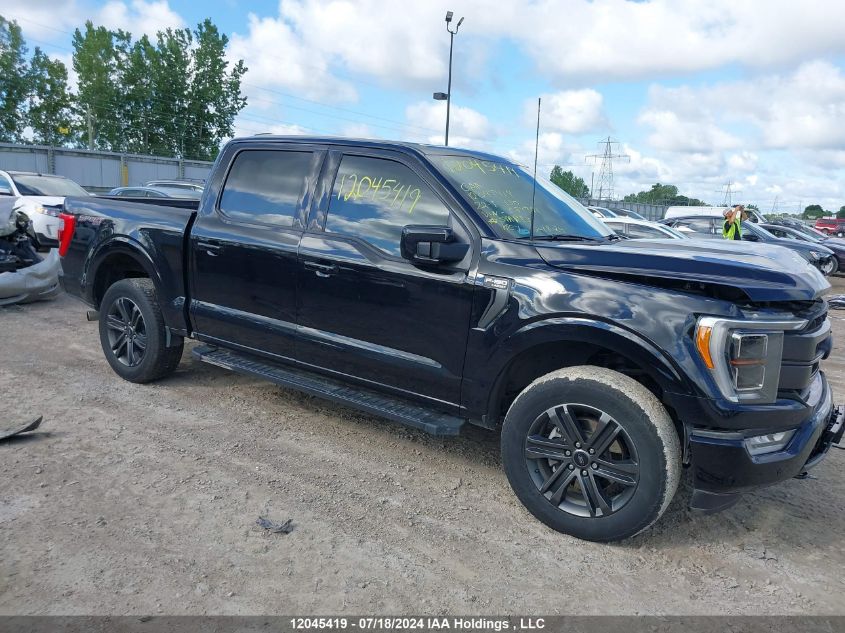 2022 Ford F150 Supercrew VIN: 1FTEW1EP9NKE84391 Lot: 12045419
