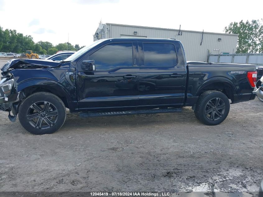2022 Ford F150 Supercrew VIN: 1FTEW1EP9NKE84391 Lot: 12045419