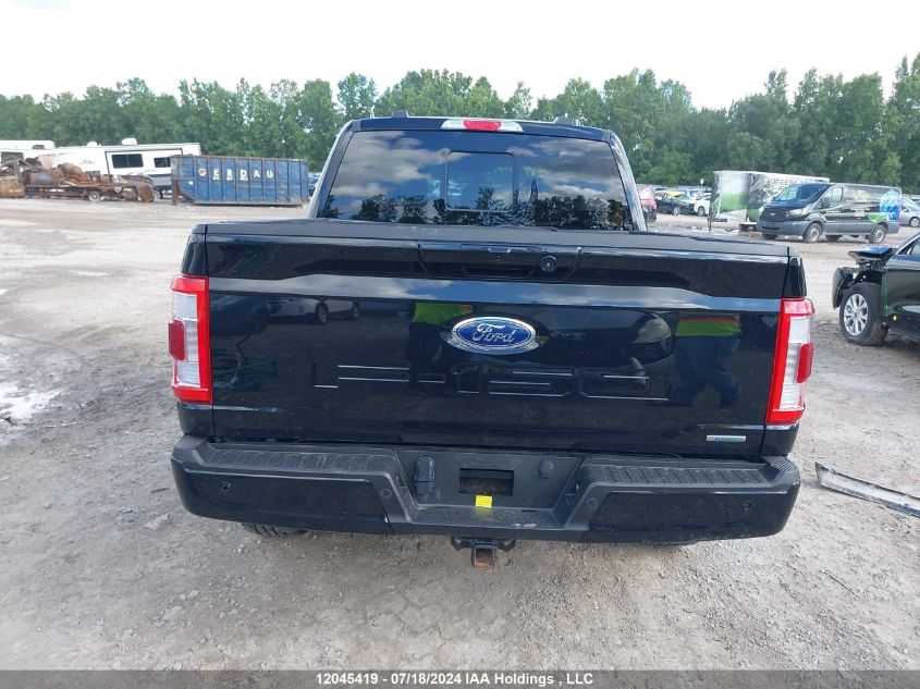 2022 Ford F150 Supercrew VIN: 1FTEW1EP9NKE84391 Lot: 12045419