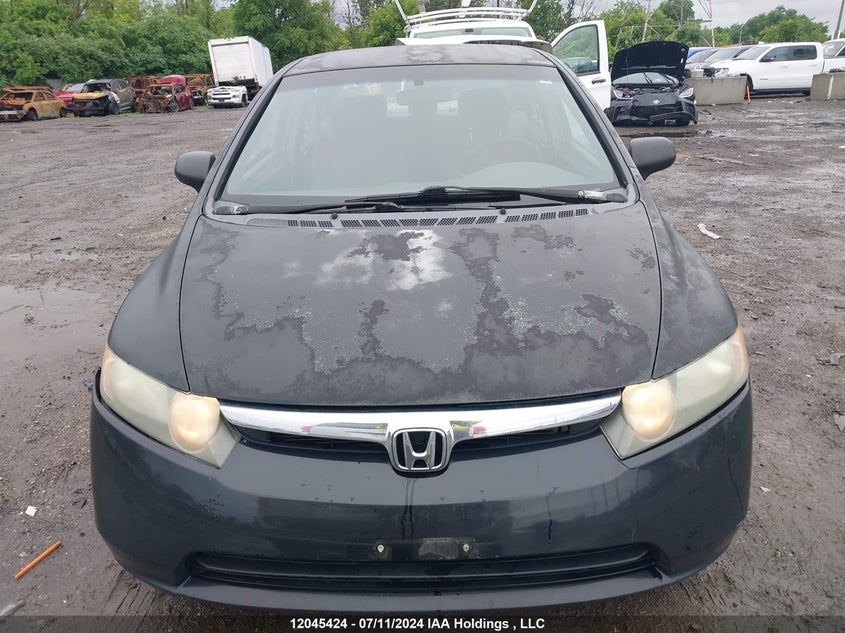 2008 Honda Civic Dx VIN: 2HGFA162X8H001512 Lot: 12045424