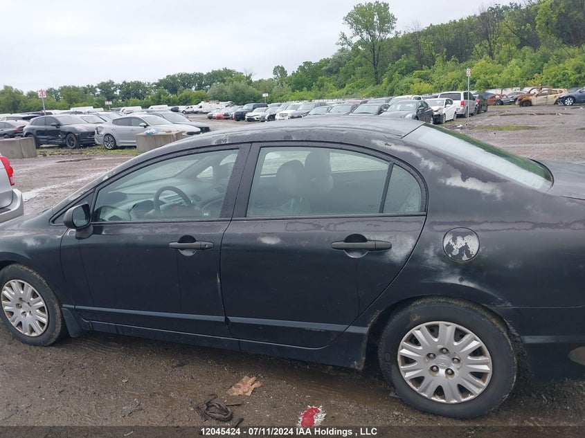 2008 Honda Civic Dx VIN: 2HGFA162X8H001512 Lot: 12045424