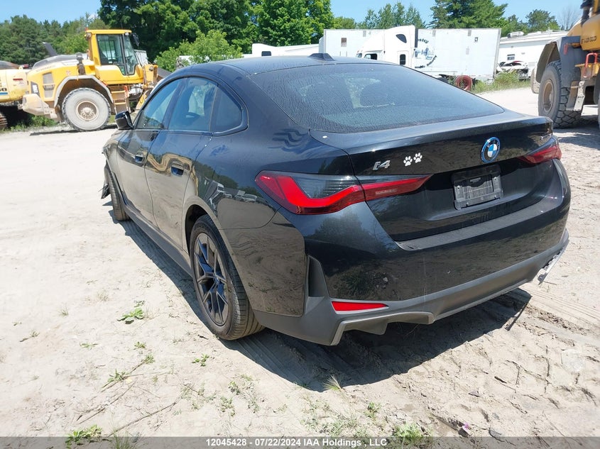 2023 BMW I4 VIN: WBY43AW03PFP80216 Lot: 12045428