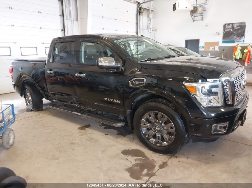 2017 Nissan Titan VIN: 1N6AA1E58HN529879 Lot: 12045431