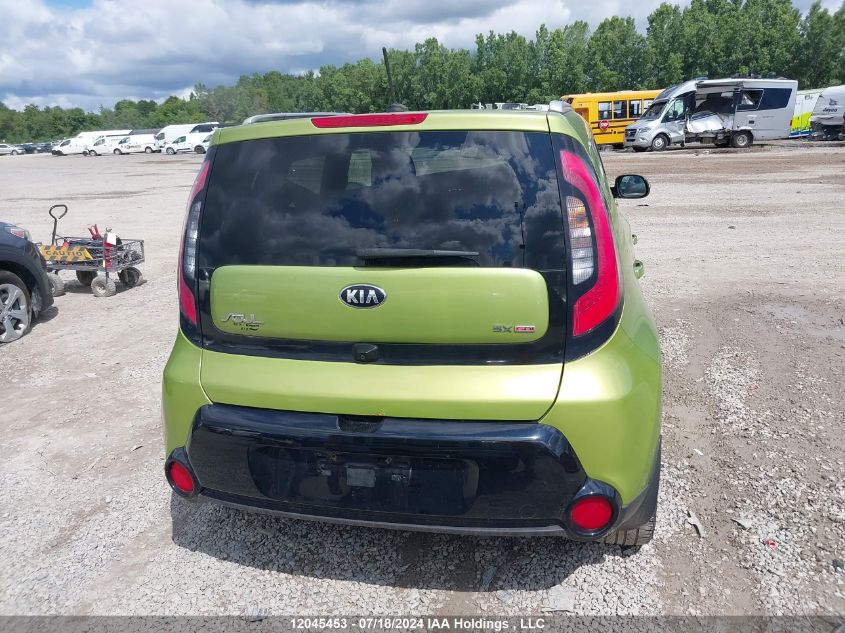 2015 Kia Soul VIN: KNDJX3A57F7768635 Lot: 12045453