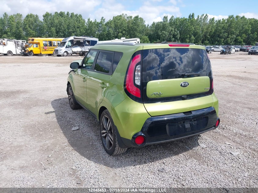 2015 Kia Soul VIN: KNDJX3A57F7768635 Lot: 12045453