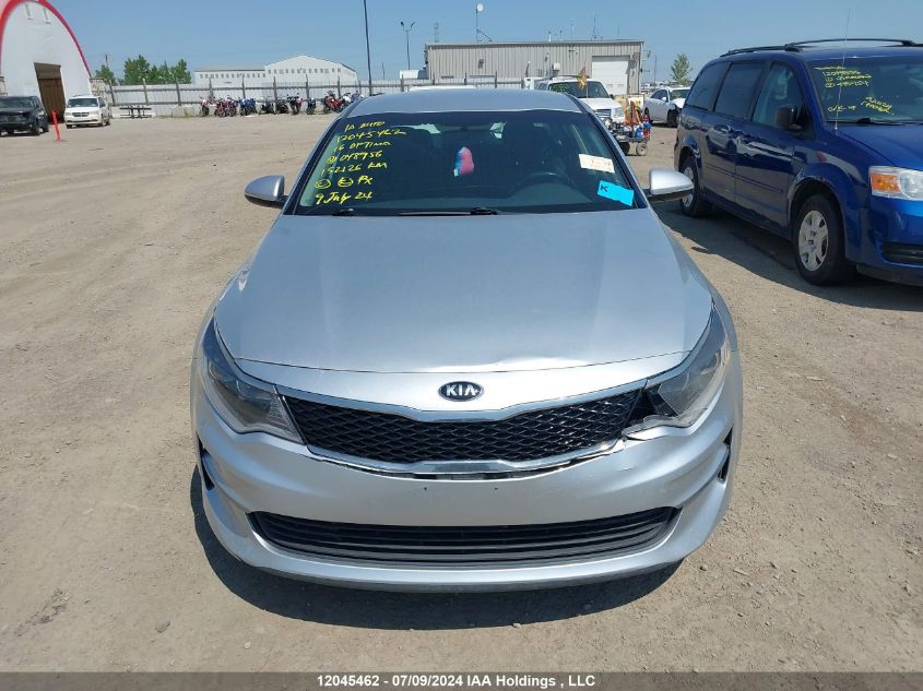 2016 Kia Optima VIN: 5XXGT4L3XGG048956 Lot: 12045462