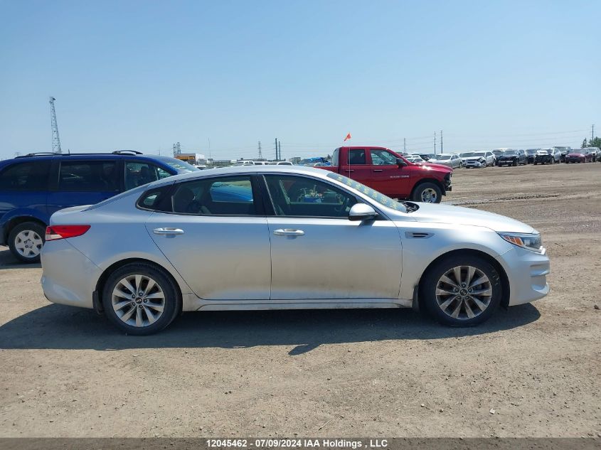 2016 Kia Optima VIN: 5XXGT4L3XGG048956 Lot: 12045462