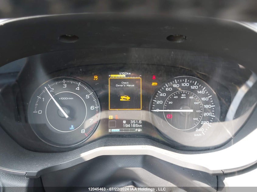 2017 Subaru Impreza VIN: 4S3GTAB6XH1720375 Lot: 12045463