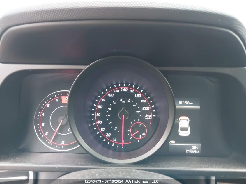 2023 Hyundai Elantra VIN: KMHLM4AG7PU457455 Lot: 12045473