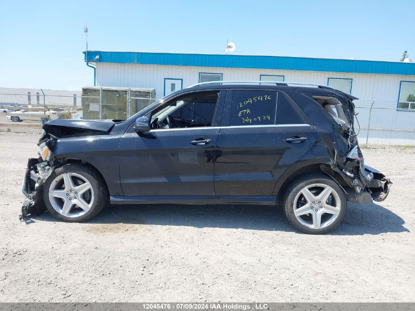 2013 Mercedes-Benz Ml-Class VIN: 4JGDA2EB8DA204741 Lot: 12045476