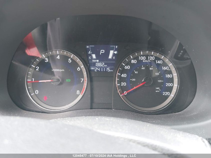 2013 Hyundai Accent Gl VIN: KMHCT4AE8DU431282 Lot: 12045477