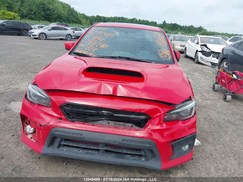 2020 Subaru Wrx VIN: JF1VA1J62L9826270 Lot: 12045489