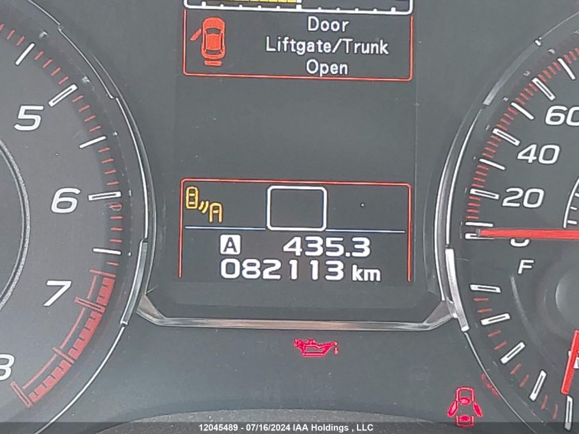 2020 Subaru Wrx VIN: JF1VA1J62L9826270 Lot: 12045489