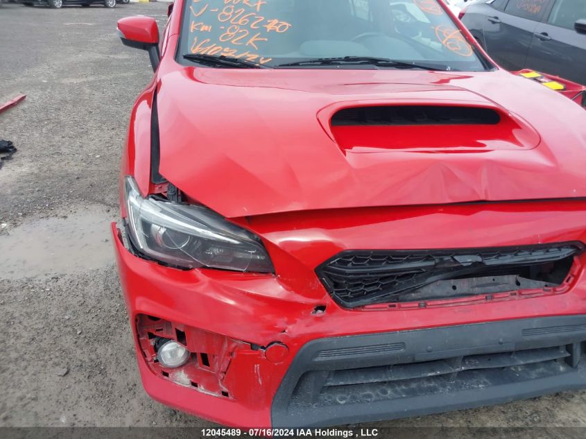 2020 Subaru Wrx VIN: JF1VA1J62L9826270 Lot: 12045489