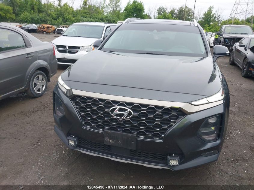 2020 Hyundai Santa Fe VIN: 5NMS3CAA1LH266057 Lot: 12045490
