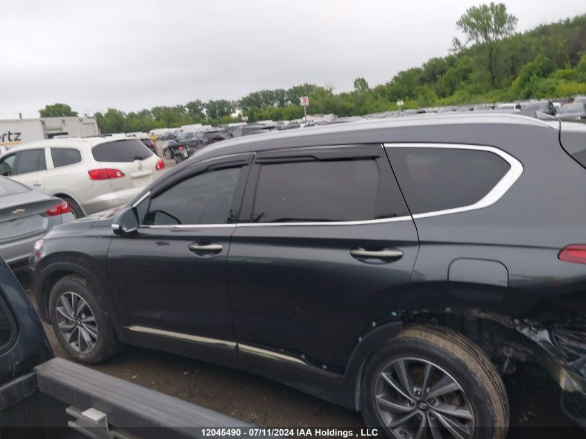 2020 Hyundai Santa Fe VIN: 5NMS3CAA1LH266057 Lot: 12045490