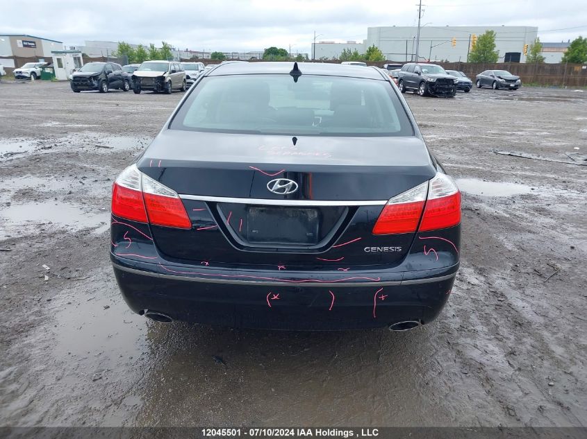 2011 Hyundai Genesis 3.8L VIN: KMHGC4DE1BU142562 Lot: 12045501