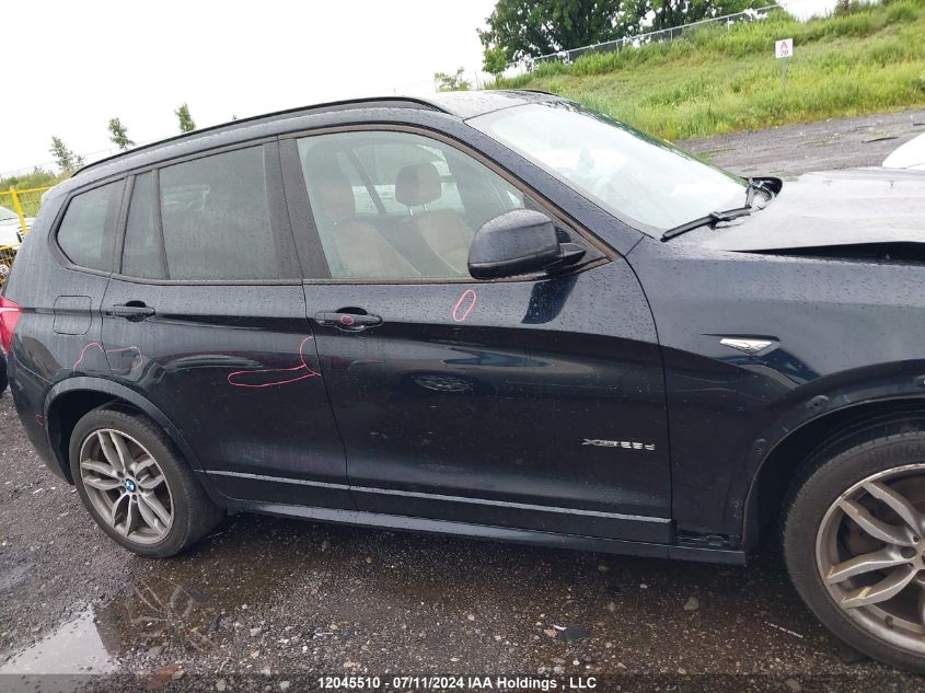 2016 BMW X3 VIN: 5UXWY3C54G0F84412 Lot: 12045510