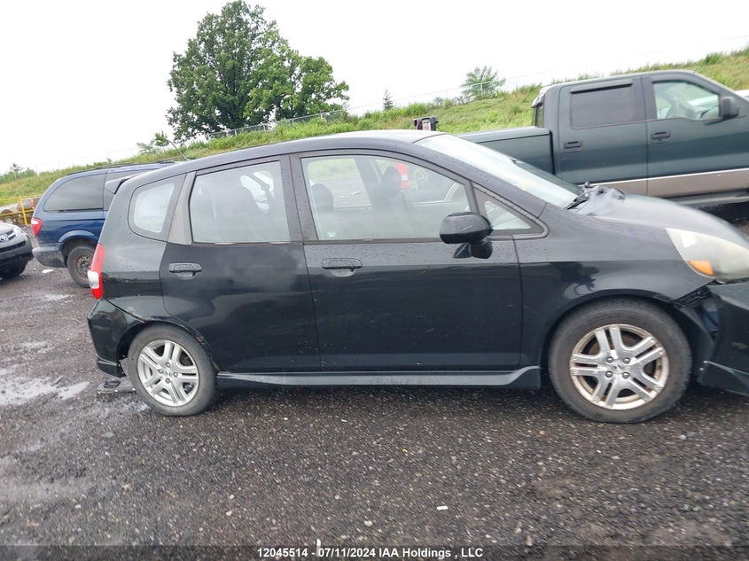2007 Honda Fit VIN: JHMGD386X7S808284 Lot: 12045514