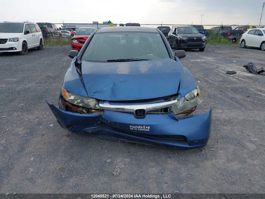2008 Honda Civic VIN: 2HGFA15408H023960 Lot: 12045521