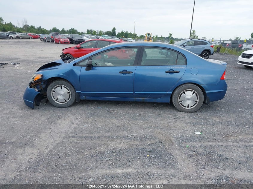 2008 Honda Civic VIN: 2HGFA15408H023960 Lot: 12045521