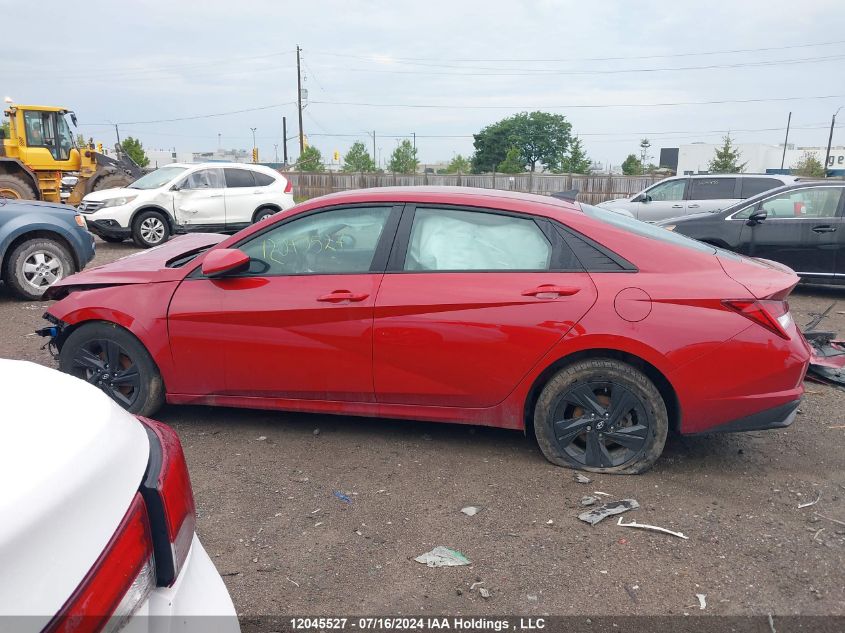 2022 Hyundai Elantra Blue VIN: KMHLM4AJXNU032398 Lot: 12045527