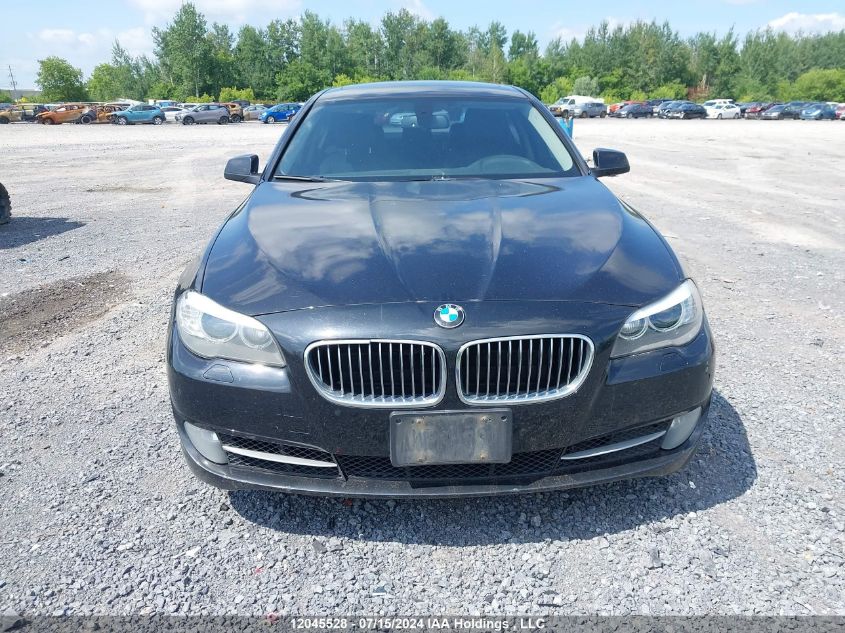 2013 BMW 535 Xi VIN: WBAFU7C55DDU77520 Lot: 12045528