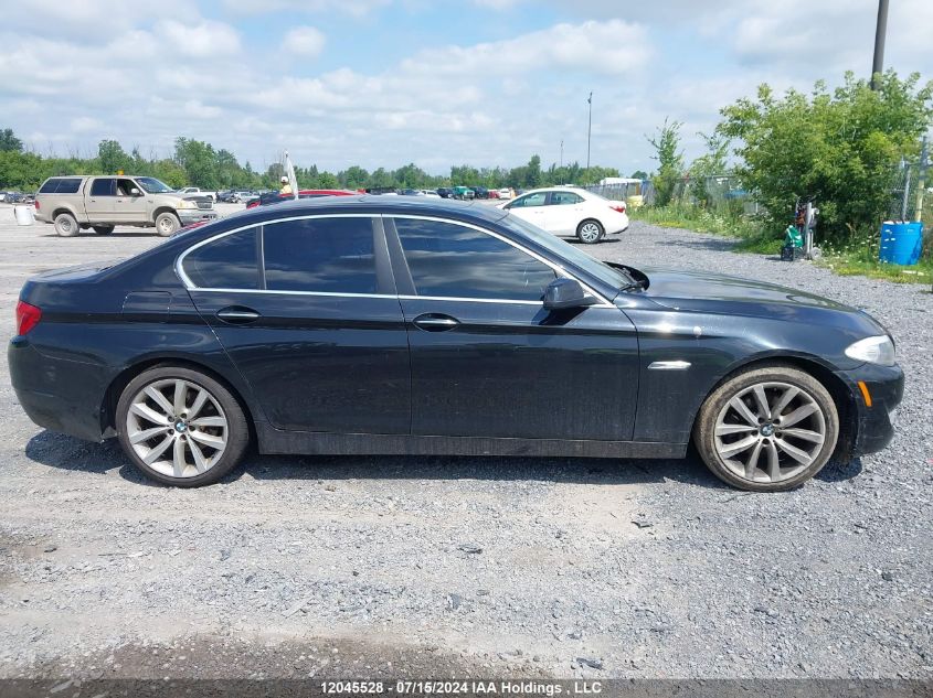 2013 BMW 535 Xi VIN: WBAFU7C55DDU77520 Lot: 12045528