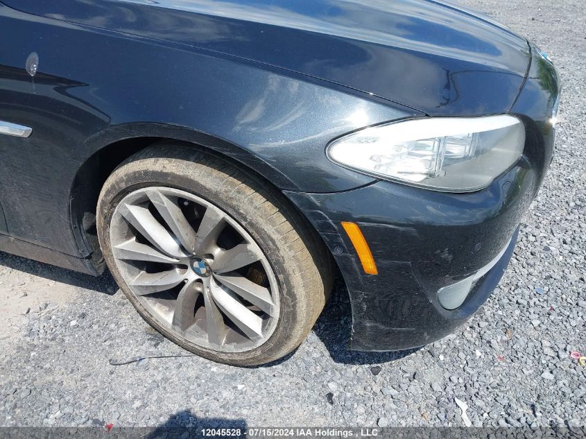 2013 BMW 535 Xi VIN: WBAFU7C55DDU77520 Lot: 12045528