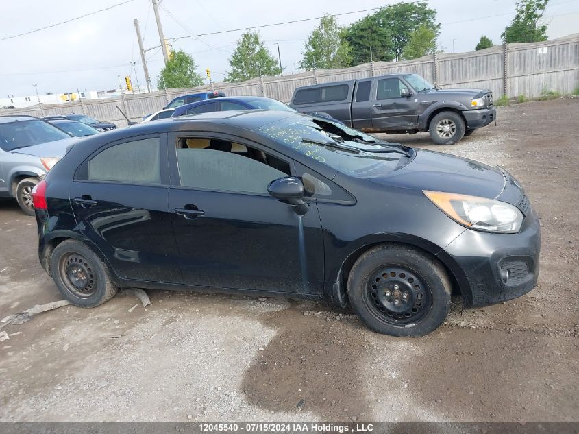 2013 Kia Rio VIN: KNADM5A37D6803321 Lot: 12045540