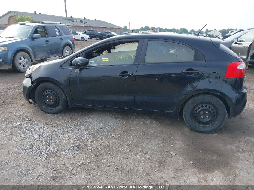 2013 Kia Rio VIN: KNADM5A37D6803321 Lot: 12045540